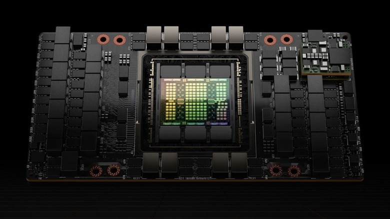 Image of the NVIDIA H100
