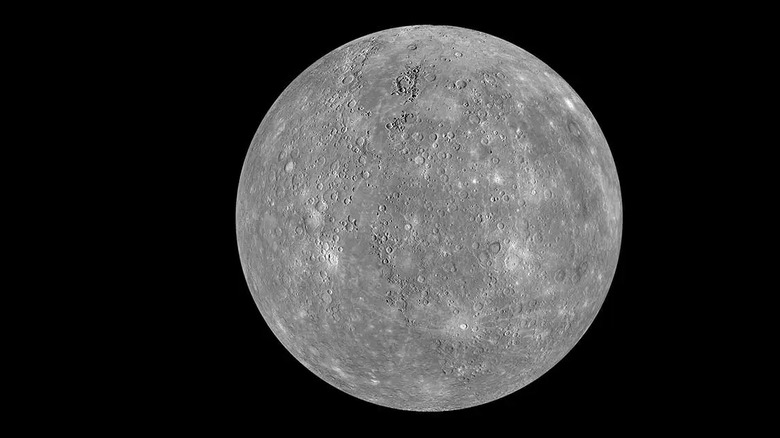 Picture of the surface of Mercury
