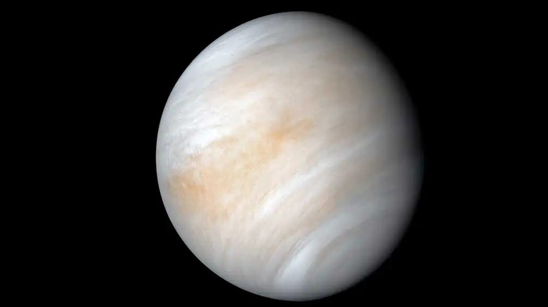 Picture of Venus in outer space