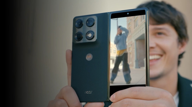The Motorola Razr Fold, which launched in 2026.