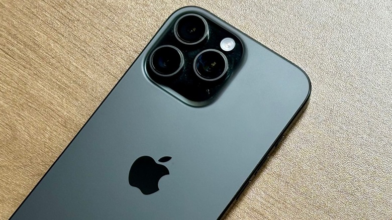 iPhone 16 Pro Max's back
