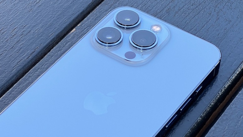 iPhone 13 Pro's back