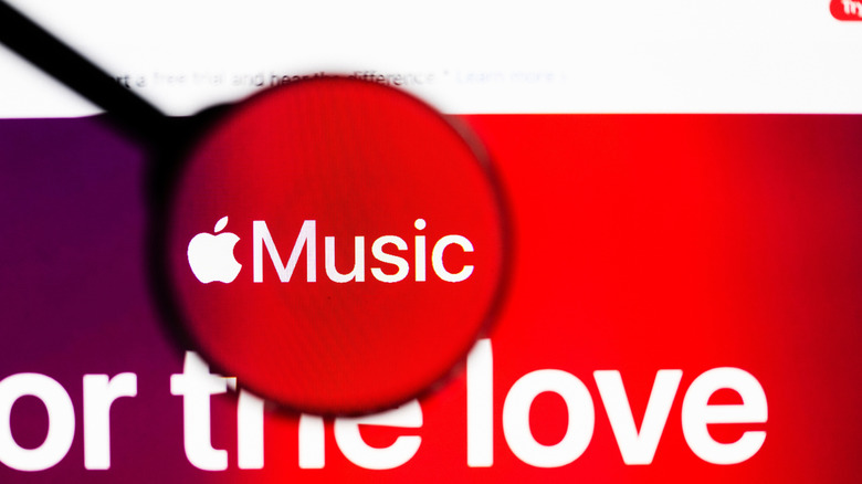 An Apple Music promotion as seen on the web.