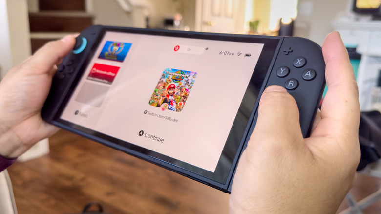 People playing a Switch 2