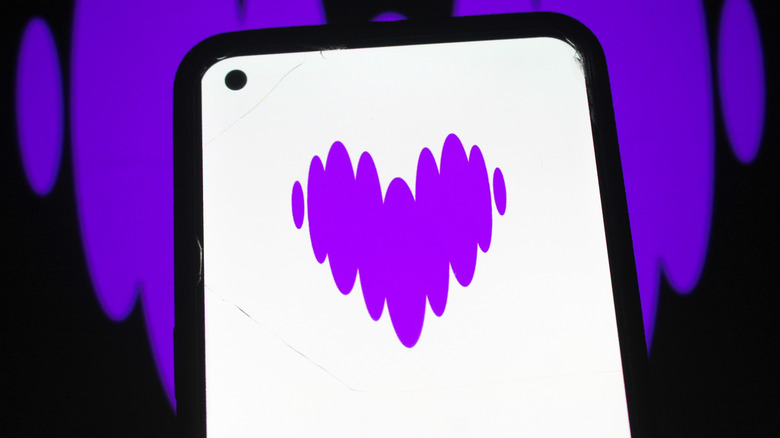 Deezer's logo displayed on a smartphone screen.