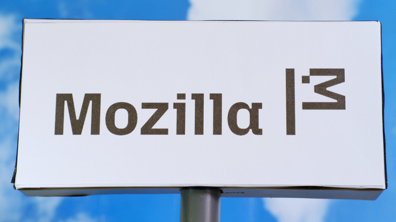 A Mozilla Corporation billboard