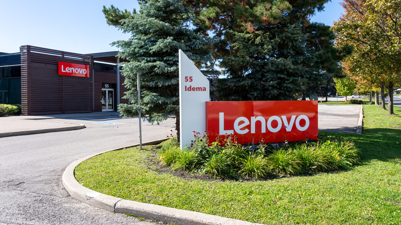 Exterior view of Lenovo's Canadian offices.