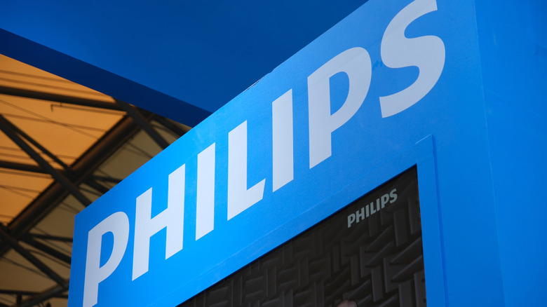 Philips brand logo.