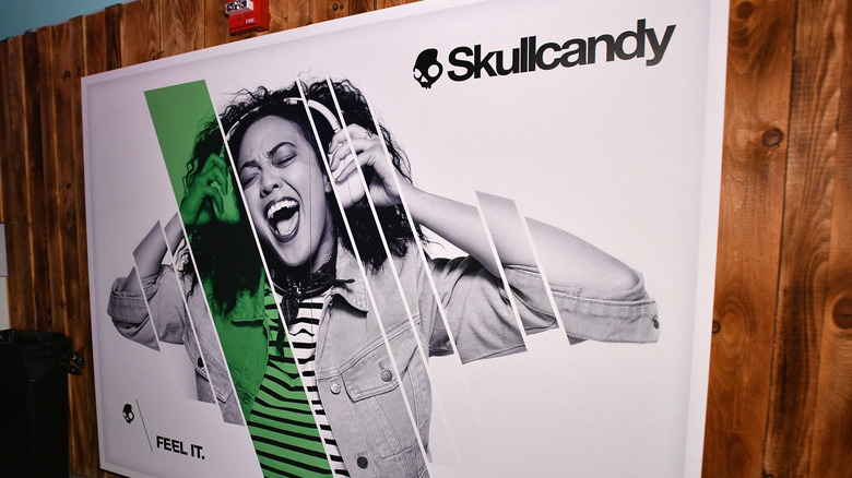 Skullcandy headphones poster