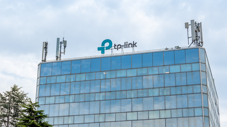 TP-link building located in France.