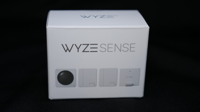 Wyze Sense packaging.