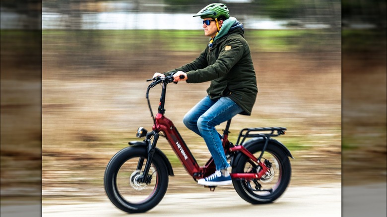 Person riding HeyBike Ranger 3.0 Pro