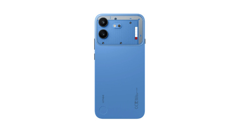Nothing Phone 4(b) in Blue