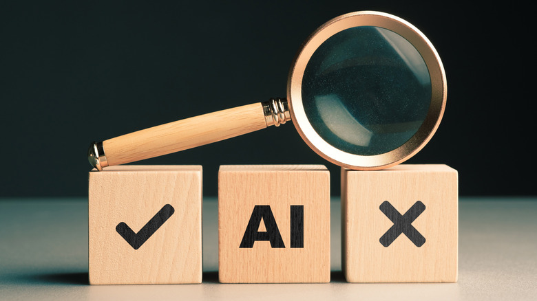 artistic image pondering if AI is good or bad