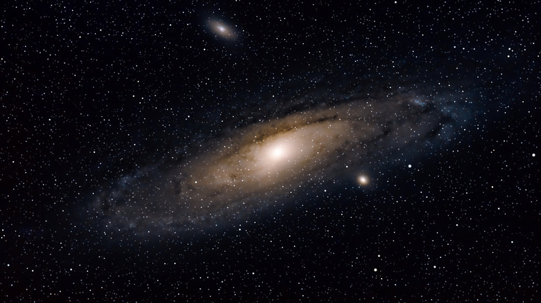 A galaxy in space
