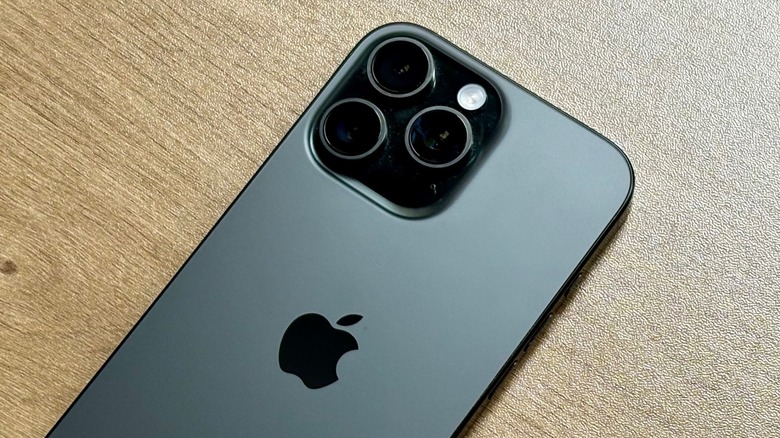 iPhone 16 Pro's back