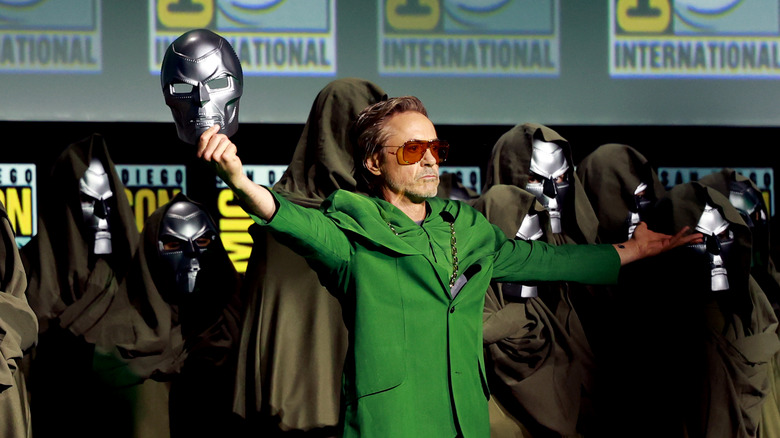 The Doctor Doom reveal at Comic-Con 2024 featuring Robert Downey Jr.