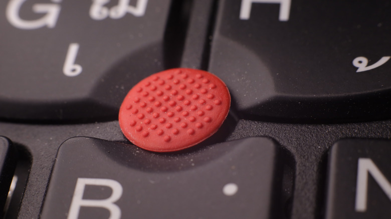 The red trackpoint 