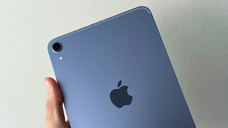 The back of the iPad mini 6