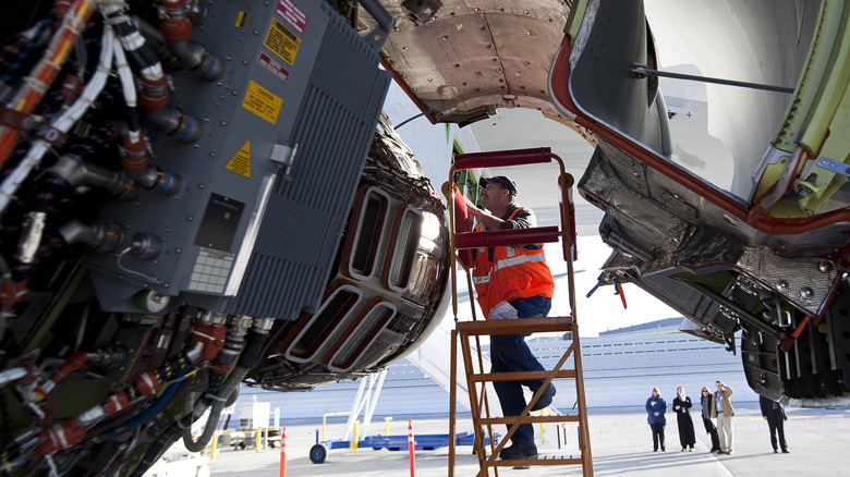 The Boeing 747-800 requires major upgrades for the VC25B role
