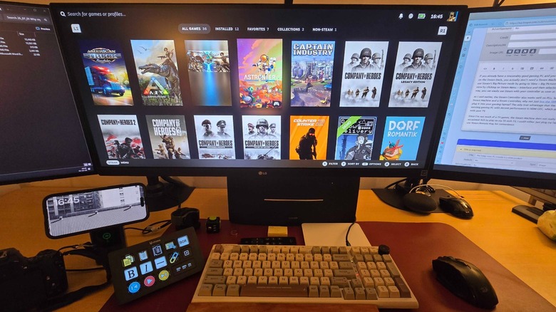 Steam Big Picture mode running on a Windows PC