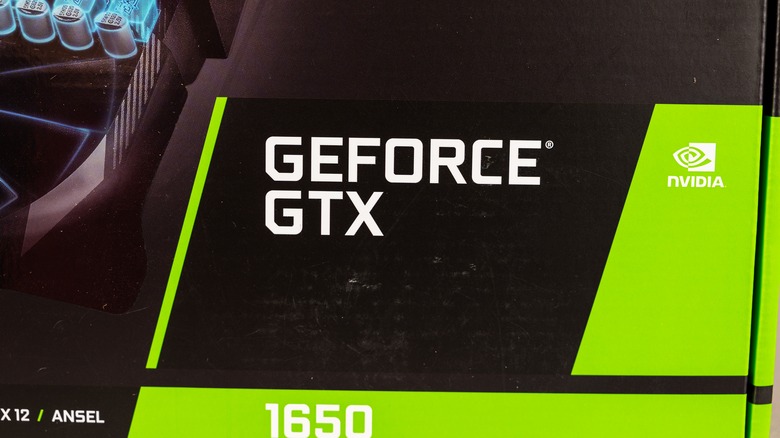 GeForce GTX 1650 product box