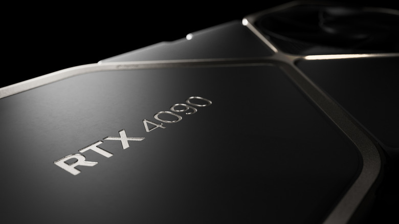The Nvidia GeForce RTX 4090 GPU.