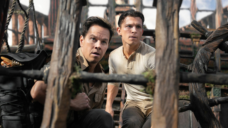 Tom Holland and Mark Wahlberg appear in 