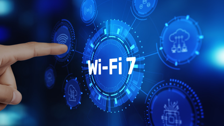 Wi-Fi 7 protocol concept