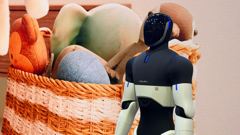 Neura's 4NE1 gen 3.5 humanoid robot at CES 2026
