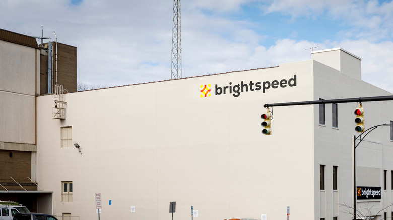 Brightspeed logo on the company's headquarters