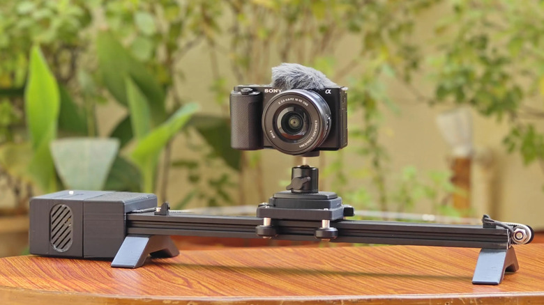 3d printer slider repurposed as camera silder
