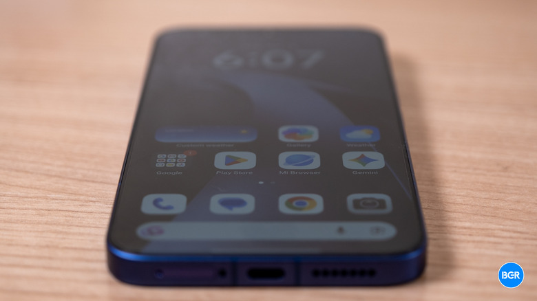 Display of the Xiaomi 17T Pro