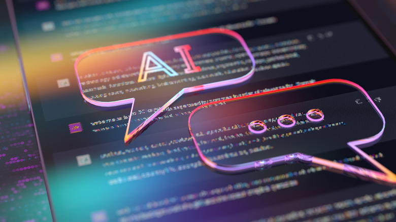 An image of an AI chatbot