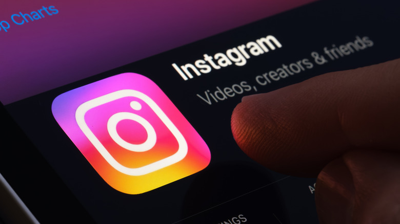 The Instagram app in the App Store