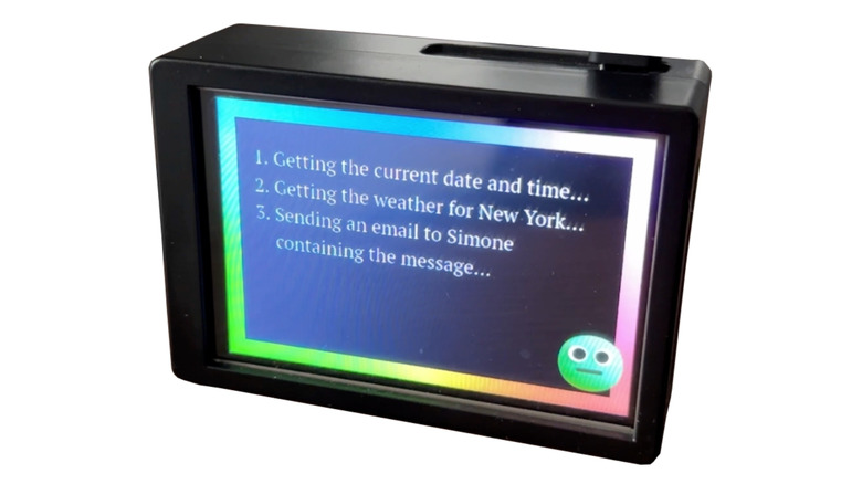 The Max Headbox AI bot running tasks.