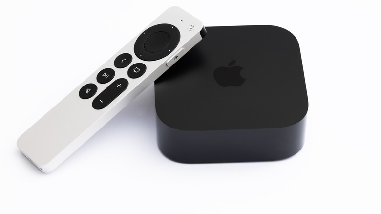 The Apple TV 4K with the Siri Remote