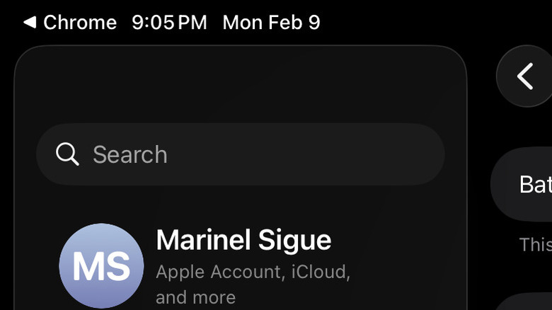 iPad Air showing Battery Health and 80% Limit in Settings