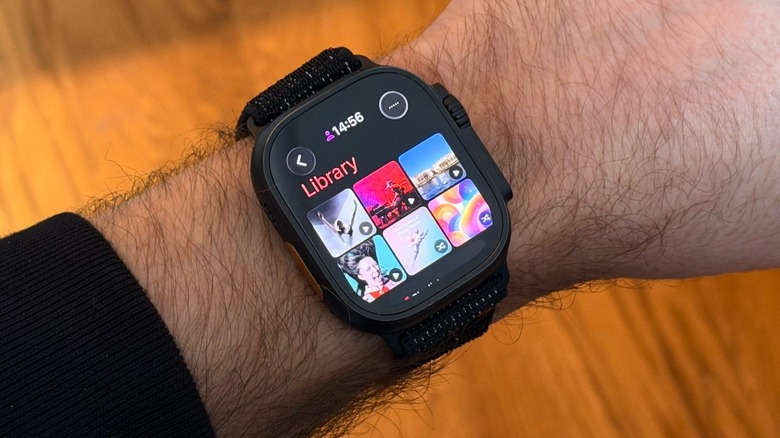 Apple Watch on a person's wrist