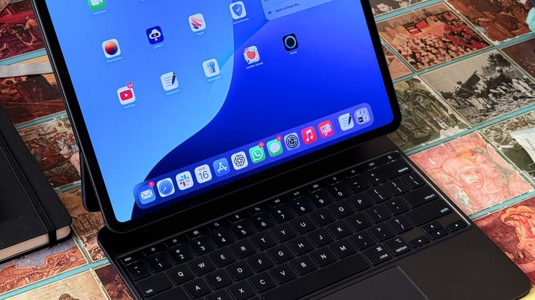 Apple's iPad Pro with the Magic Keyboard