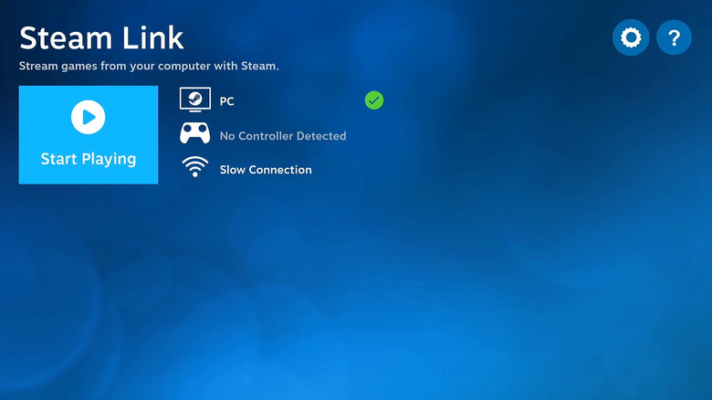 Steam Link on Raspberry Pi with PC connected