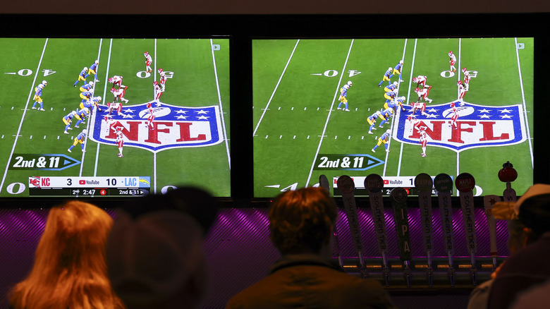 NFL game on YouTube TV