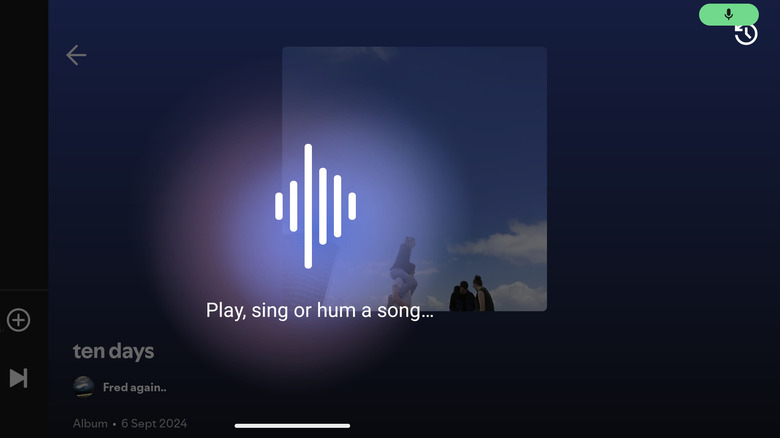 Using the Circle to Search song identification feature