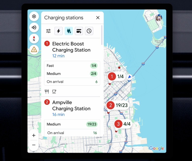 Google Maps will show EV charger availability in real-time.