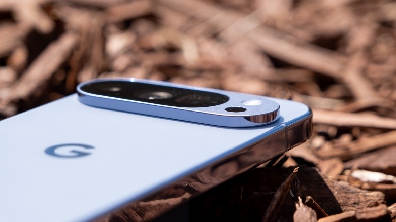 Camera bump on the Google Pixel 10 Pro