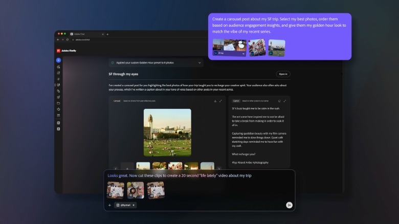 Project Moonlight in the Adobe Firefly app.