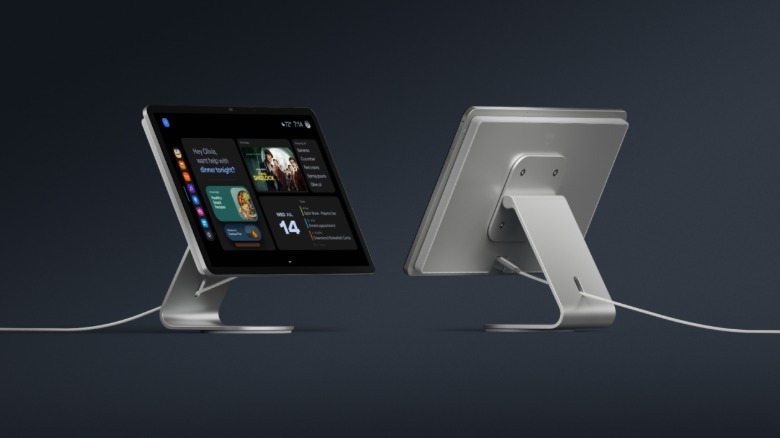 Echo Show 16 on stand