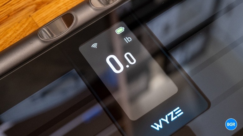 Display on the Wyze Scale Ultra BodyScan