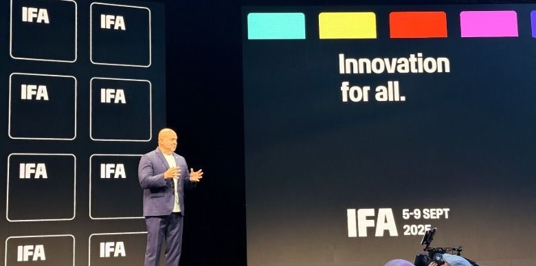 IFA's CEO during the opening of the trade show