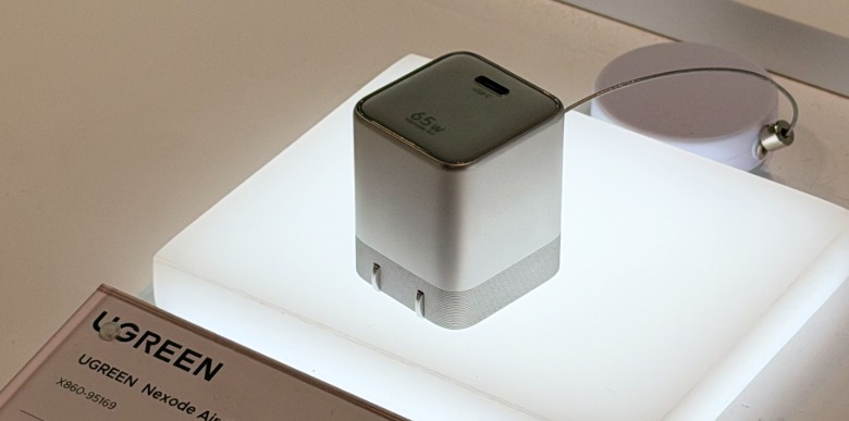 UGreen 65W GaN charger on display